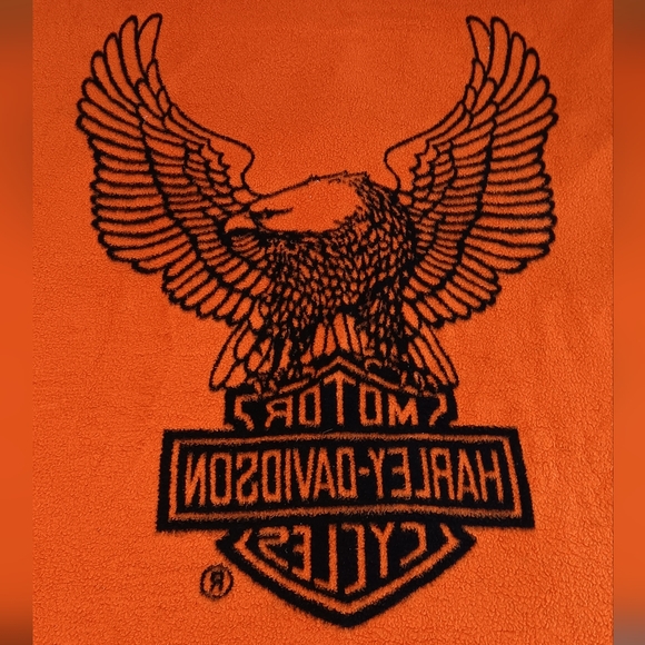 Harley Davidson blanket - Picture 6 of 6